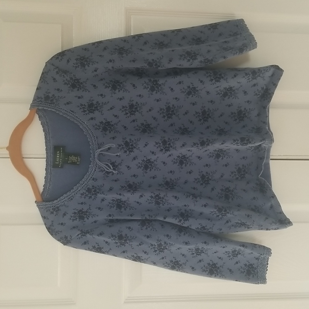Ralph Lauren floral sweater